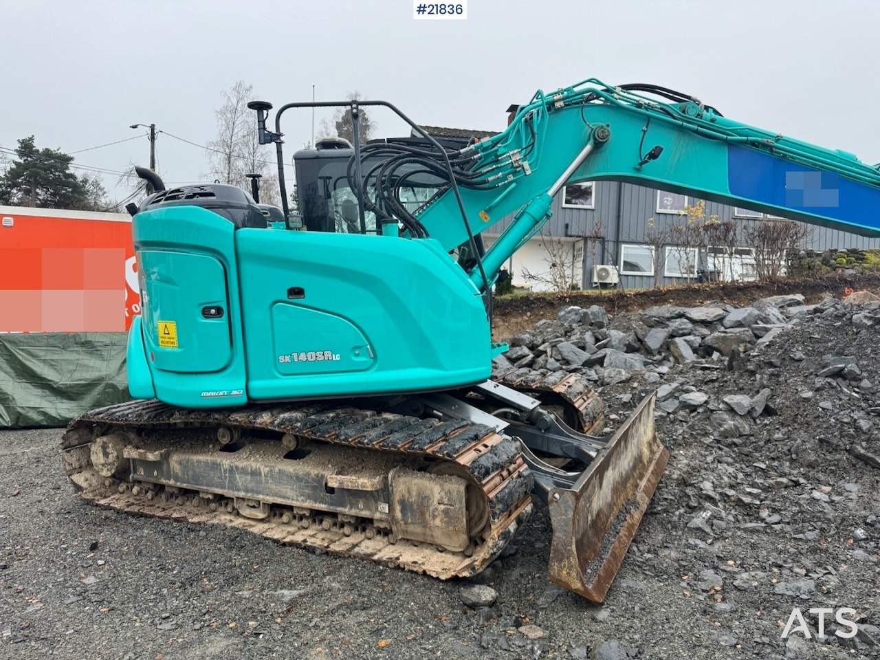 Kobelco SK140SRLC-7 Beltegraver m/ MYE utstyr. 2750 timer. - Excavadora de cadenas: foto 2 Kobelco SK140SRLC-7 Beltegraver m/ MYE utstyr. 2750 timer. - Excavadora de cadenas: foto 2