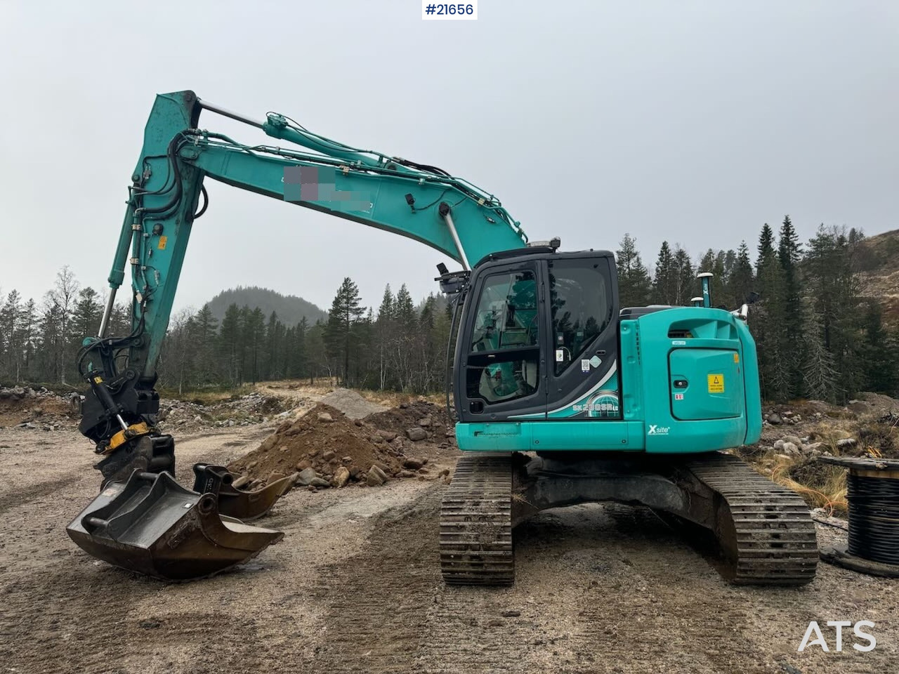 Kobelco SK230SRLC-5 Beltegraver m/ Tilt, Skuffe og GPS - Excavadora de cadenas: foto 2 Kobelco SK230SRLC-5 Beltegraver m/ Tilt, Skuffe og GPS - Excavadora de cadenas: foto 2