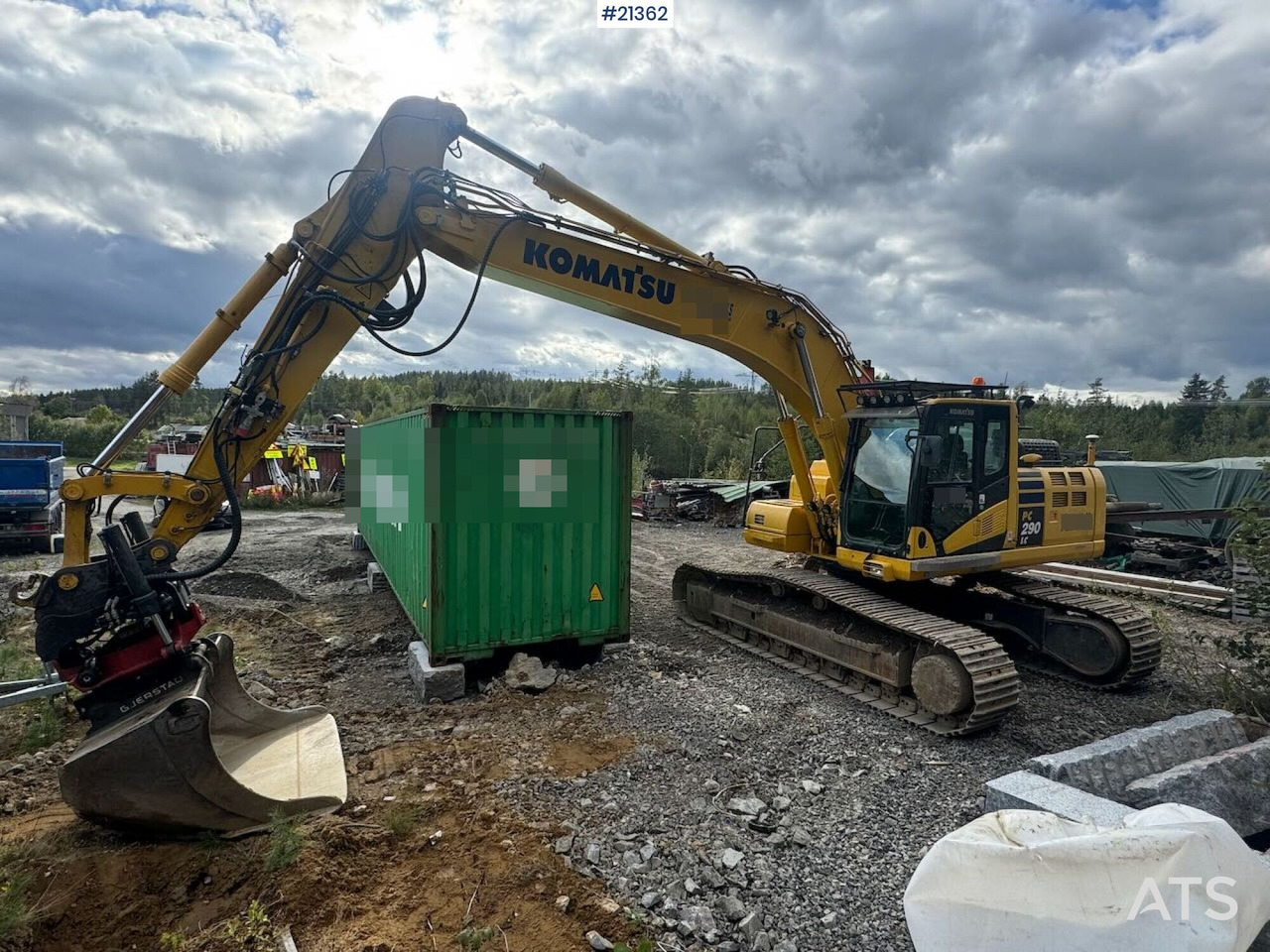 Komatsu PC290LC-11 Beltegraver m/ tilt og 2 skuffer - Excavadora de cadenas: foto 3 Komatsu PC290LC-11 Beltegraver m/ tilt og 2 skuffer - Excavadora de cadenas: foto 3