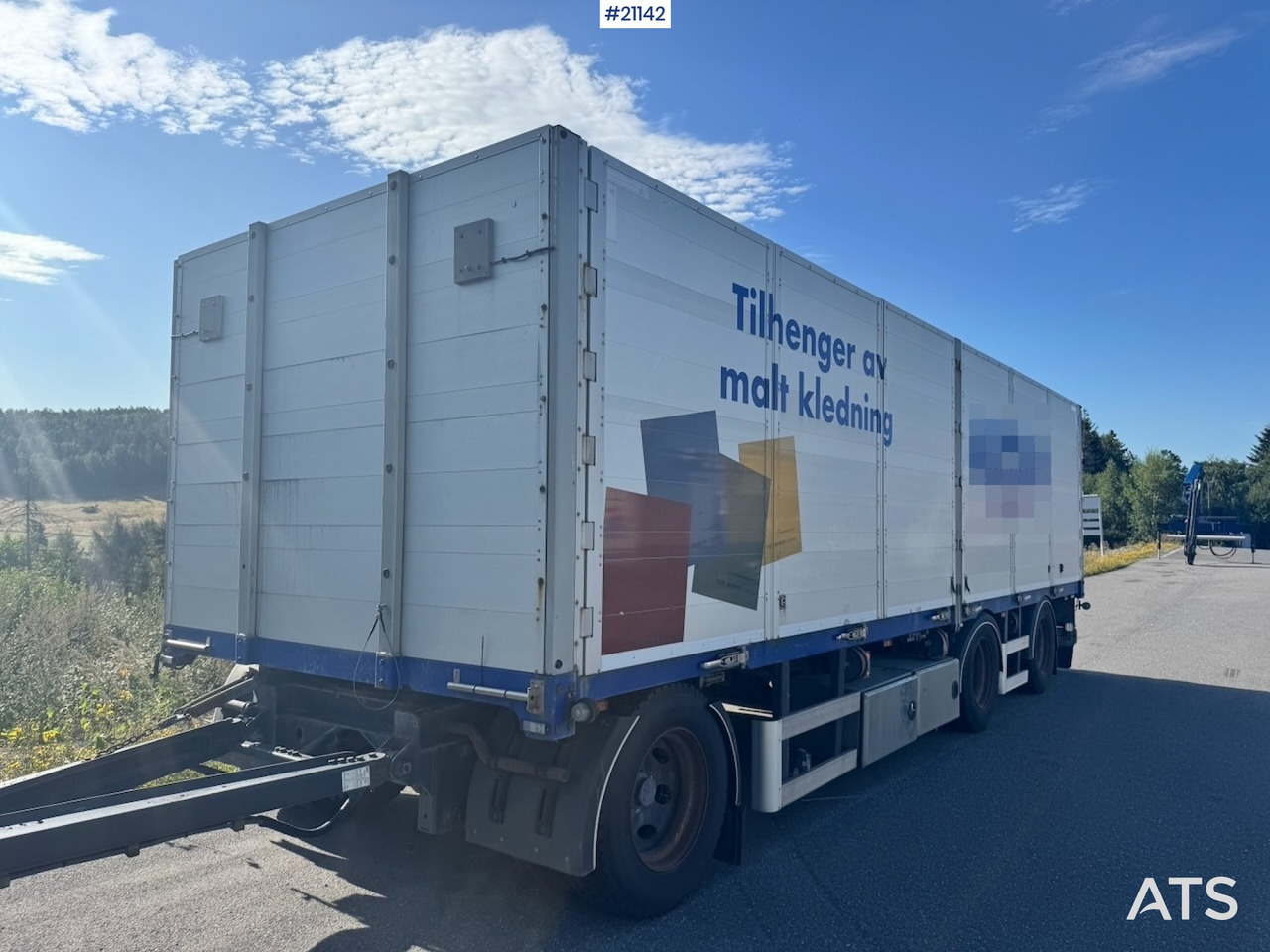 Konar Planslephenger - Remolque plataforma/ Caja abierta: foto 2 Konar Planslephenger - Remolque plataforma/ Caja abierta: foto 2