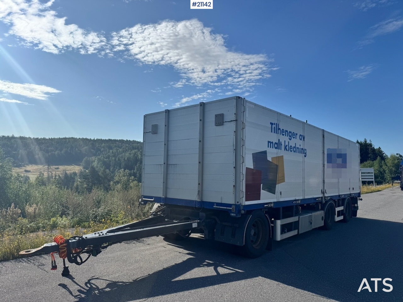 Konar Planslephenger - Remolque plataforma/ Caja abierta: foto 1 Konar Planslephenger - Remolque plataforma/ Caja abierta: foto 1