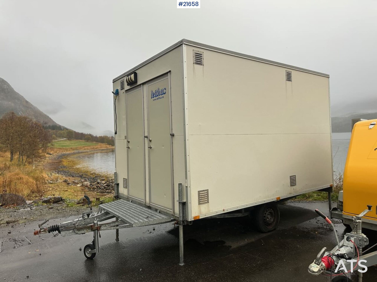 Letthus brakke - Casa contenedor, Remolque: foto 3 Letthus brakke - Casa contenedor, Remolque: foto 3