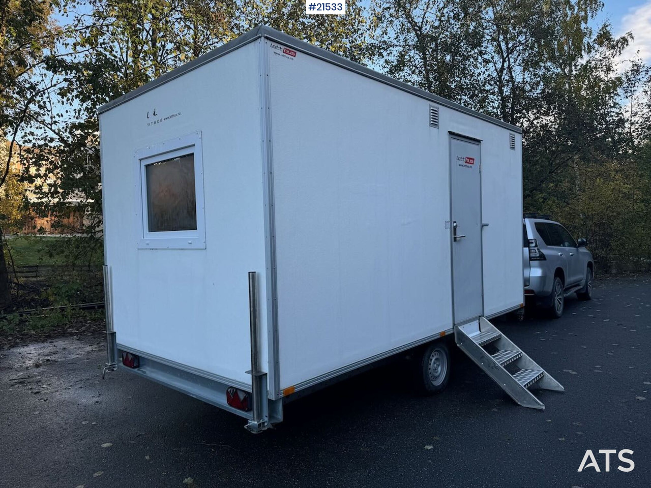 Letthus brakke - Casa contenedor, Remolque: foto 3 Letthus brakke - Casa contenedor, Remolque: foto 3