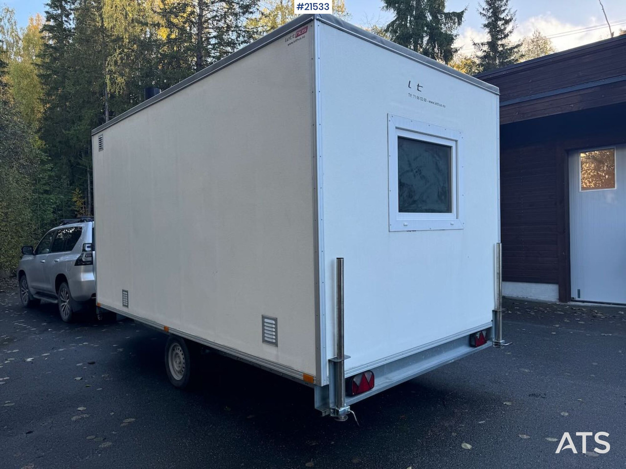 Letthus brakke - Casa contenedor, Remolque: foto 5 Letthus brakke - Casa contenedor, Remolque: foto 5