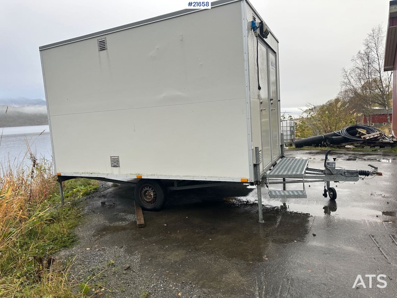 Letthus brakke - Casa contenedor, Remolque: foto 2 Letthus brakke - Casa contenedor, Remolque: foto 2