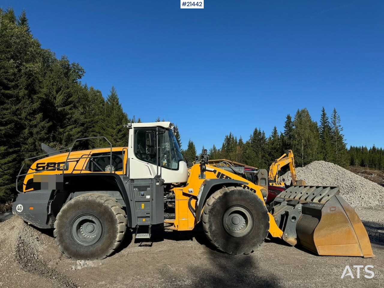 Liebherr L580 - Cargadora de ruedas: foto 1 Liebherr L580 - Cargadora de ruedas: foto 1