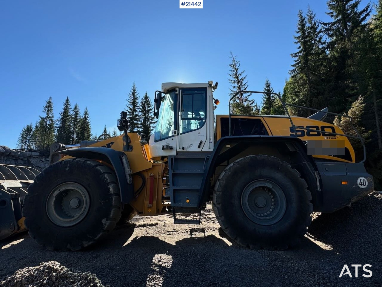 Liebherr L580 - Cargadora de ruedas: foto 5 Liebherr L580 - Cargadora de ruedas: foto 5