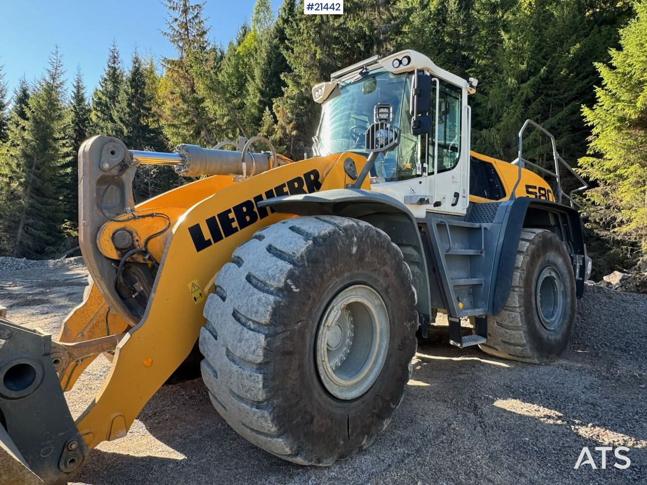 Liebherr L580 - Cargadora de ruedas: foto 4 Liebherr L580 - Cargadora de ruedas: foto 4