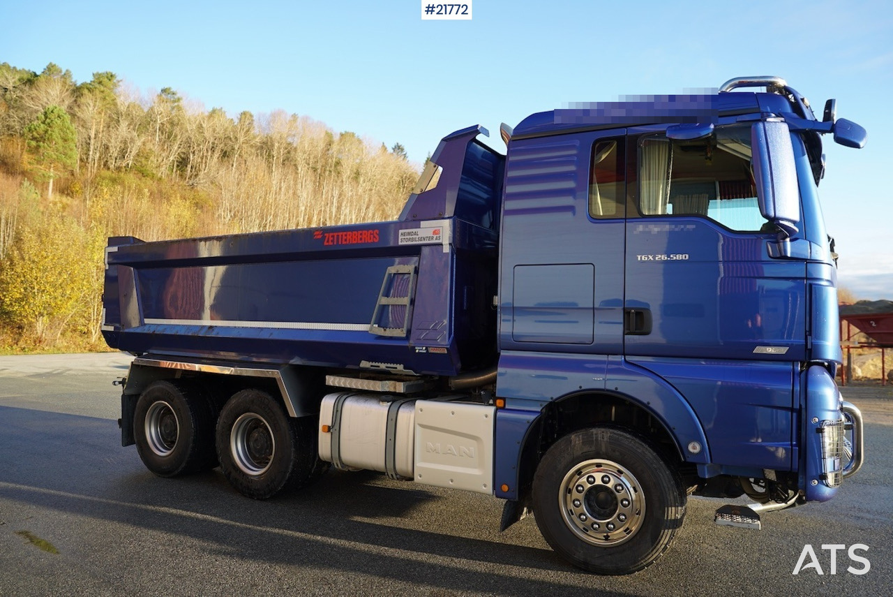 MAN 2018 Man TGX 26.580 6x4 tippbil med stålfjæring - Camión volquete: foto 4 MAN 2018 Man TGX 26.580 6x4 tippbil med stålfjæring - Camión volquete: foto 4