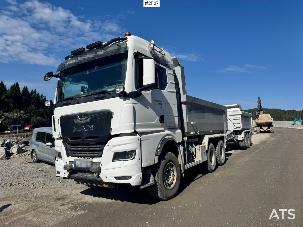 MAN TGX 33.580 - Camión volquete: foto 1 MAN TGX 33.580 - Camión volquete: foto 1