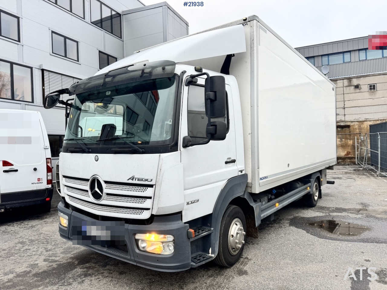Mercedes 2017 Mercedes Atego 1023 Skapbil - Camión caja cerrada: foto 1 Mercedes 2017 Mercedes Atego 1023 Skapbil - Camión caja cerrada: foto 1