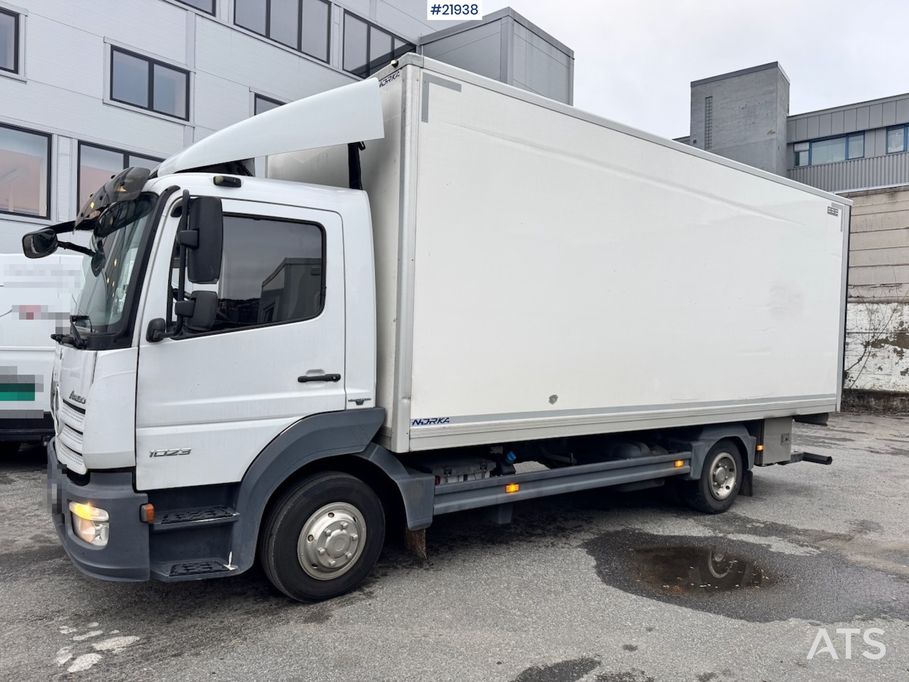 Mercedes 2017 Mercedes Atego 1023 Skapbil - Camión caja cerrada: foto 3 Mercedes 2017 Mercedes Atego 1023 Skapbil - Camión caja cerrada: foto 3