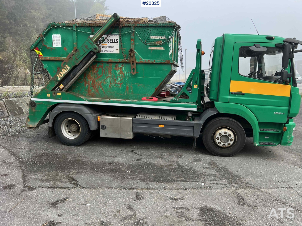 Camión portacontenedor de cadenas Mercedes Atego 1524 4x2 Liftdumper. SE VIDEO: foto 13 Camión portacontenedor de cadenas Mercedes Atego 1524 4x2 Liftdumper. SE VIDEO: foto 13