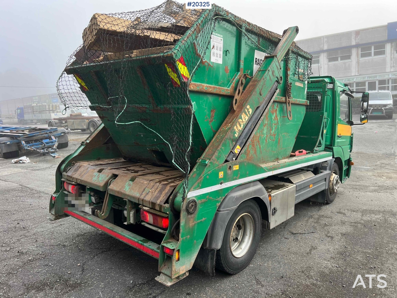 Camión portacontenedor de cadenas Mercedes Atego 1524 4x2 Liftdumper. SE VIDEO: foto 17 Camión portacontenedor de cadenas Mercedes Atego 1524 4x2 Liftdumper. SE VIDEO: foto 17