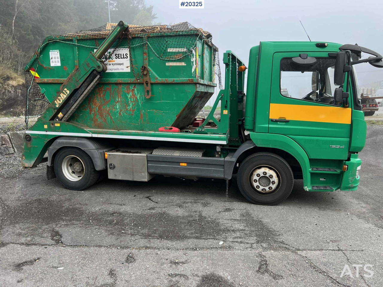Camión portacontenedor de cadenas Mercedes Atego 1524 4x2 Liftdumper. SE VIDEO: foto 12 Camión portacontenedor de cadenas Mercedes Atego 1524 4x2 Liftdumper. SE VIDEO: foto 12