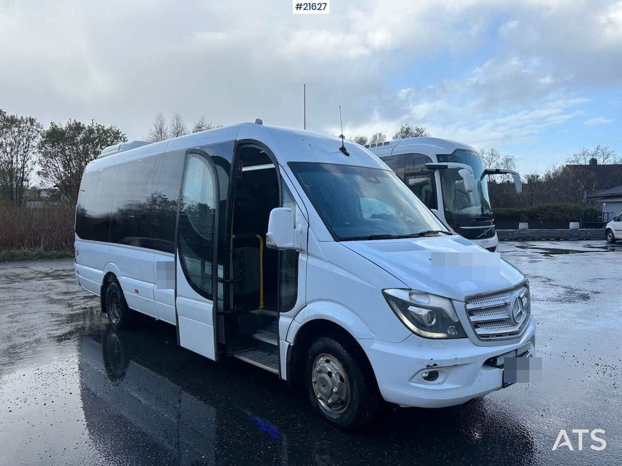 Mercedes Sprinter minibuss 4x2 m/ 16+1 seter, rullestolrampe og handikap plass. - Minibús, Furgoneta de pasajeros: foto 4 Mercedes Sprinter minibuss 4x2 m/ 16+1 seter, rullestolrampe og handikap plass. - Minibús, Furgoneta de pasajeros: foto 4