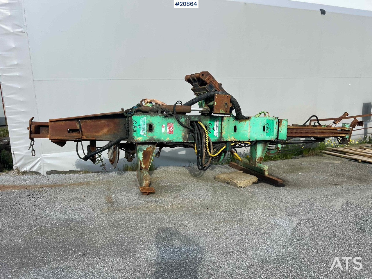 Montabert CPA500 boretårn m/ hc 150 hammer - Perforadora: foto 4 Montabert CPA500 boretårn m/ hc 150 hammer - Perforadora: foto 4