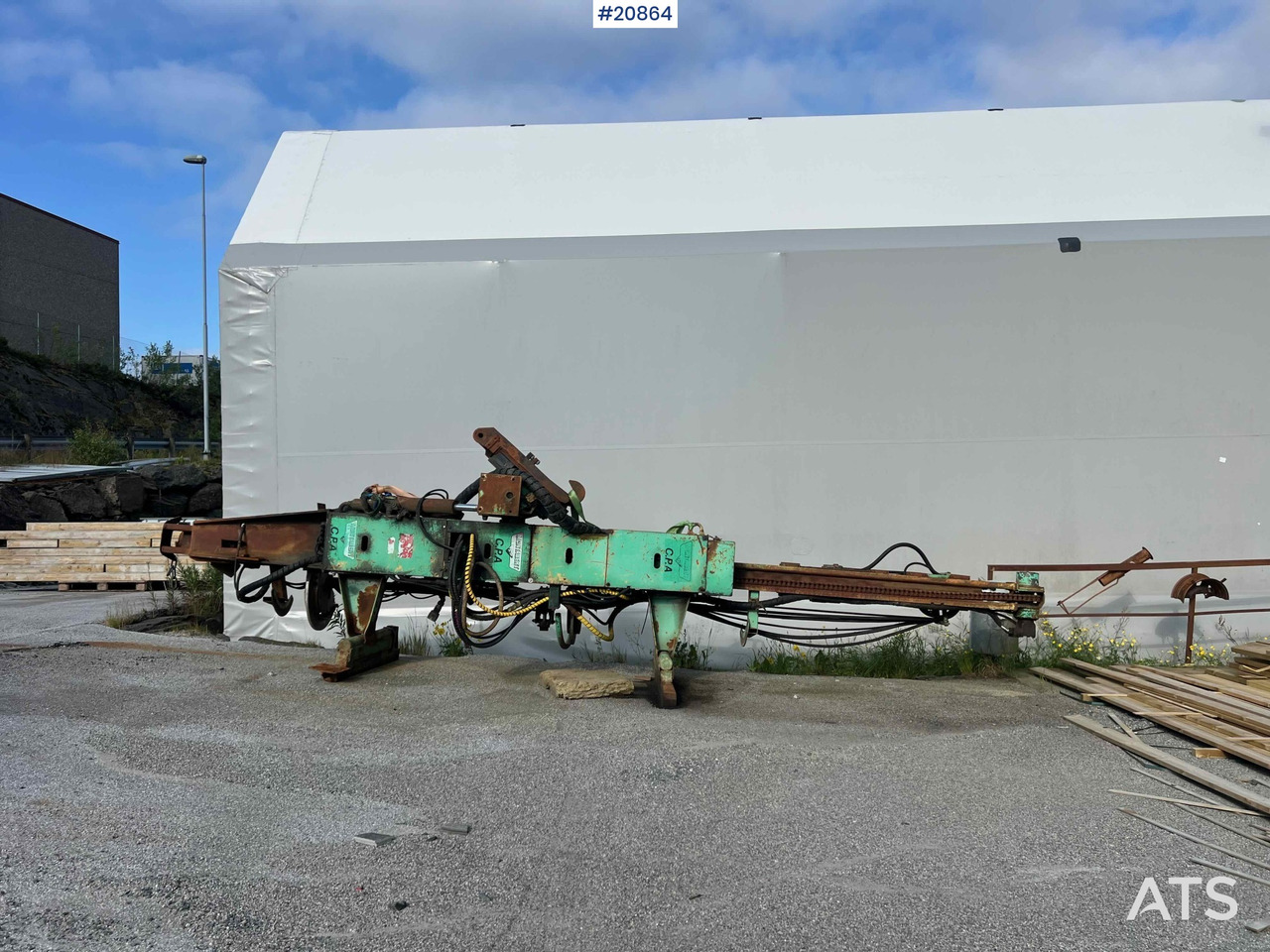 Montabert CPA500 boretårn m/ hc 150 hammer - Perforadora: foto 1 Montabert CPA500 boretårn m/ hc 150 hammer - Perforadora: foto 1