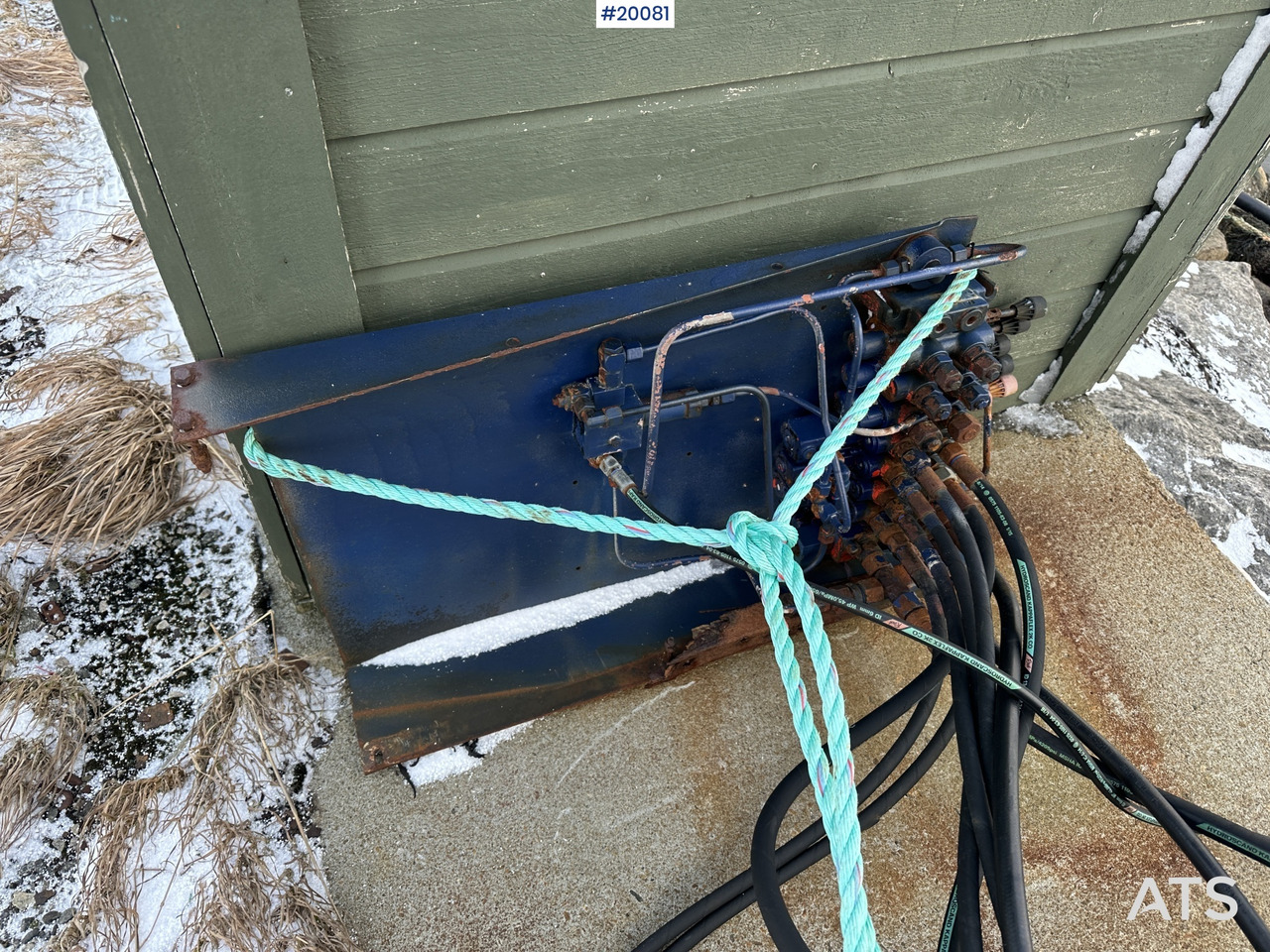 Grúa para camión Palfinger PK 14080 C kran m/ hydraulikk pumpe: foto 11