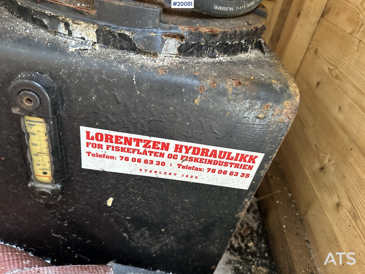 Grúa para camión Palfinger PK 14080 C kran m/ hydraulikk pumpe: foto 9