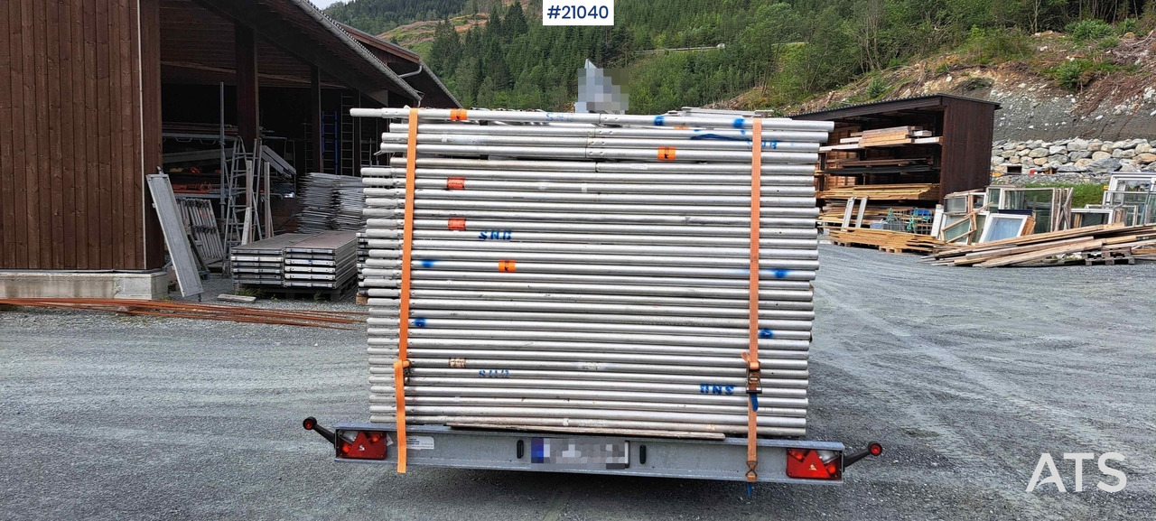 Temared Temared stillashenger 3.5 t m/ 364 m2 stillas - Remolque: foto 5 Temared Temared stillashenger 3.5 t m/ 364 m2 stillas - Remolque: foto 5