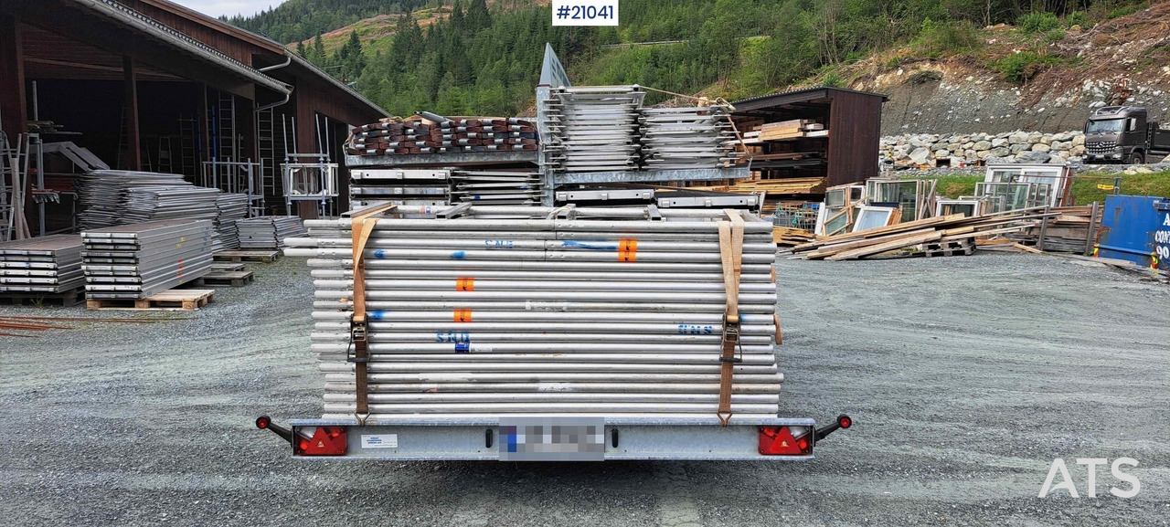 Temared Temared stillashenger 3.5 t m/ 364 m2 stillas - Remolque: foto 3 Temared Temared stillashenger 3.5 t m/ 364 m2 stillas - Remolque: foto 3