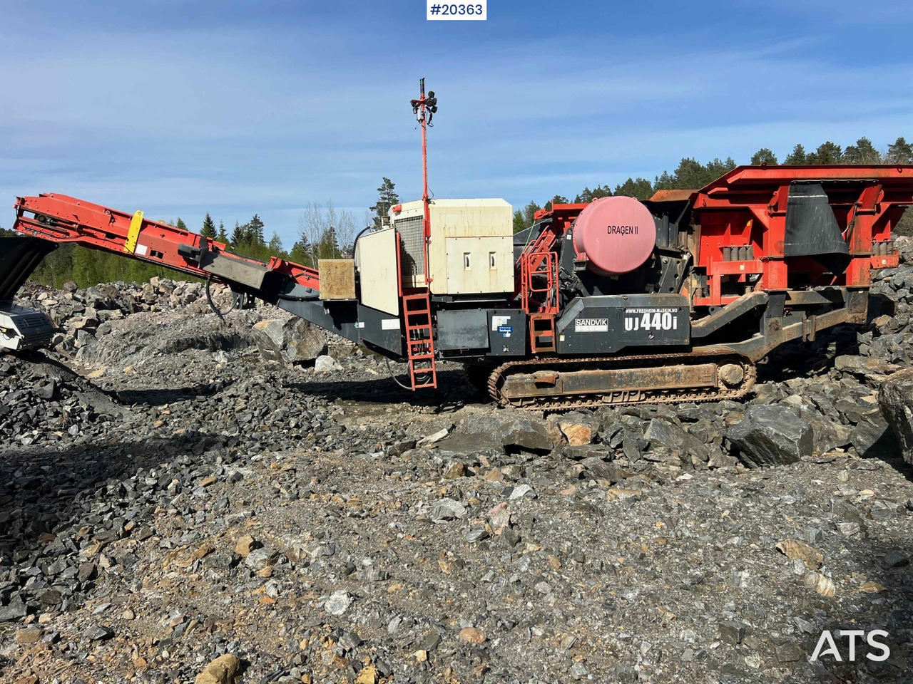 Sandvik UJ440I - Trituradora de mandíbula: foto 5 Sandvik UJ440I - Trituradora de mandíbula: foto 5