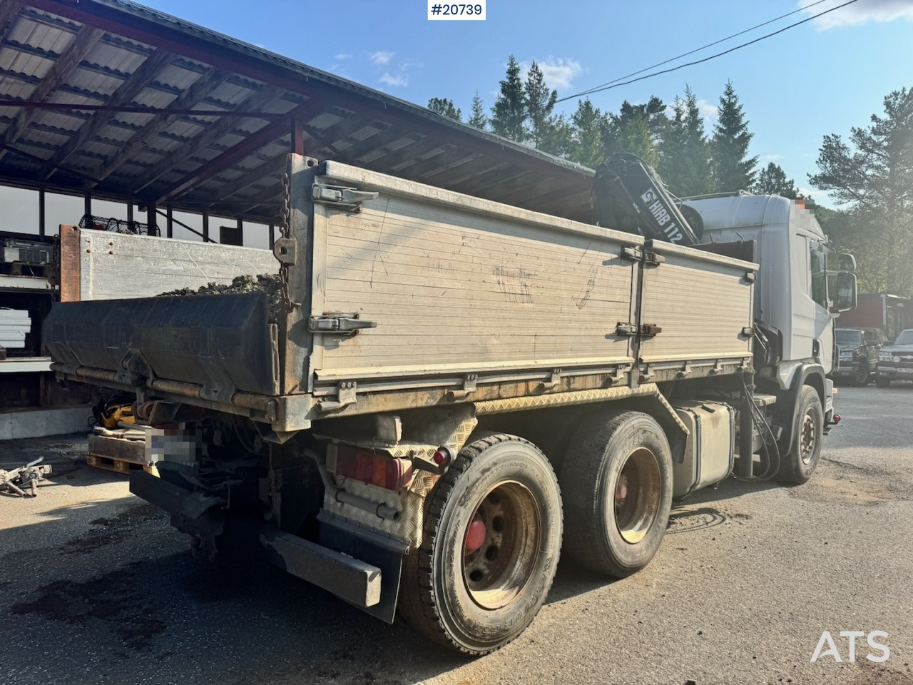 Scania P124 - Camión caja abierta, Camión grúa: foto 3 Scania P124 - Camión caja abierta, Camión grúa: foto 3