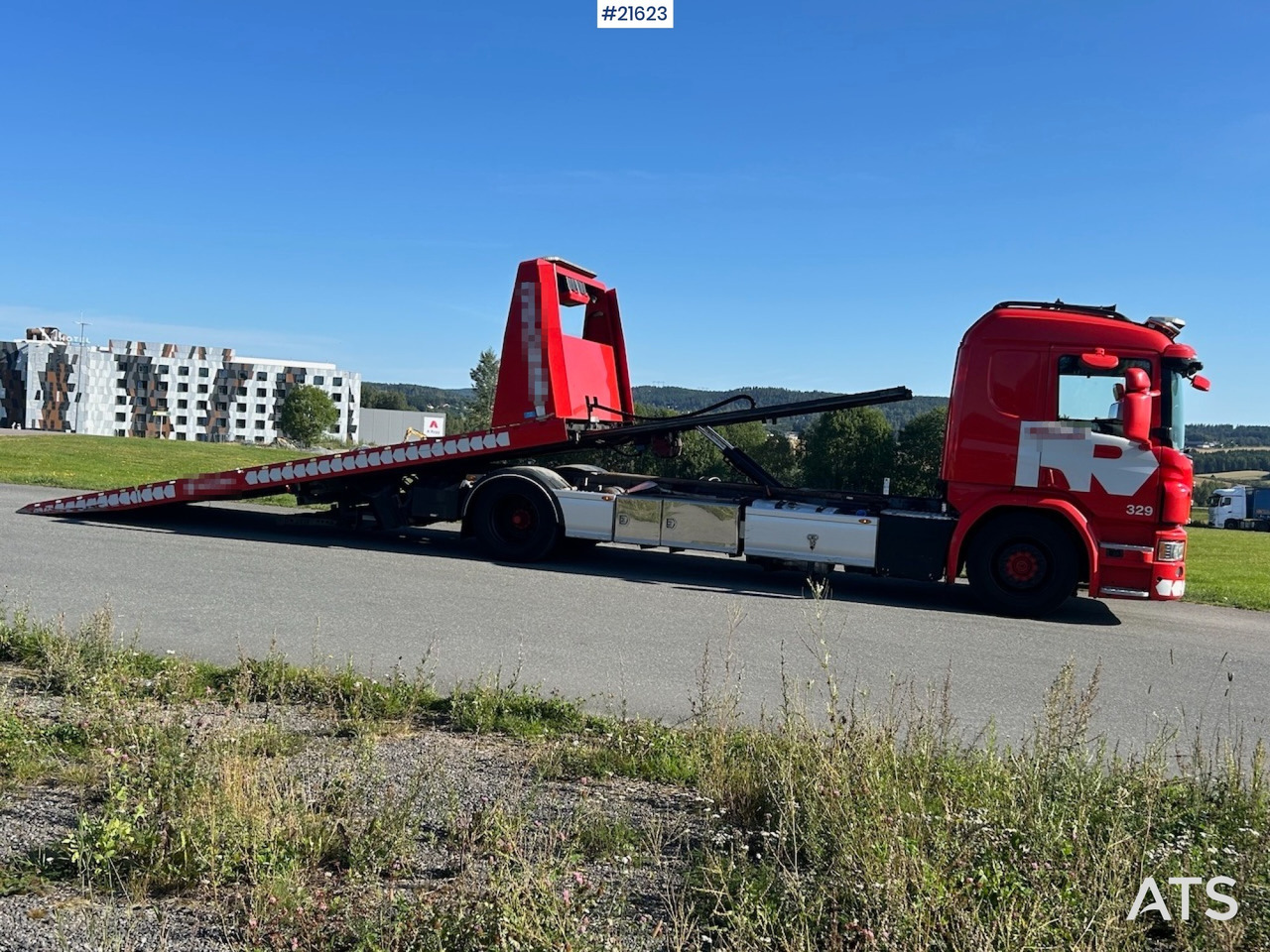 Scania P320 Bergingsbil m/ Simplex 6TF Jige Påbygg - Grua de remolque autos: foto 1 Scania P320 Bergingsbil m/ Simplex 6TF Jige Påbygg - Grua de remolque autos: foto 1