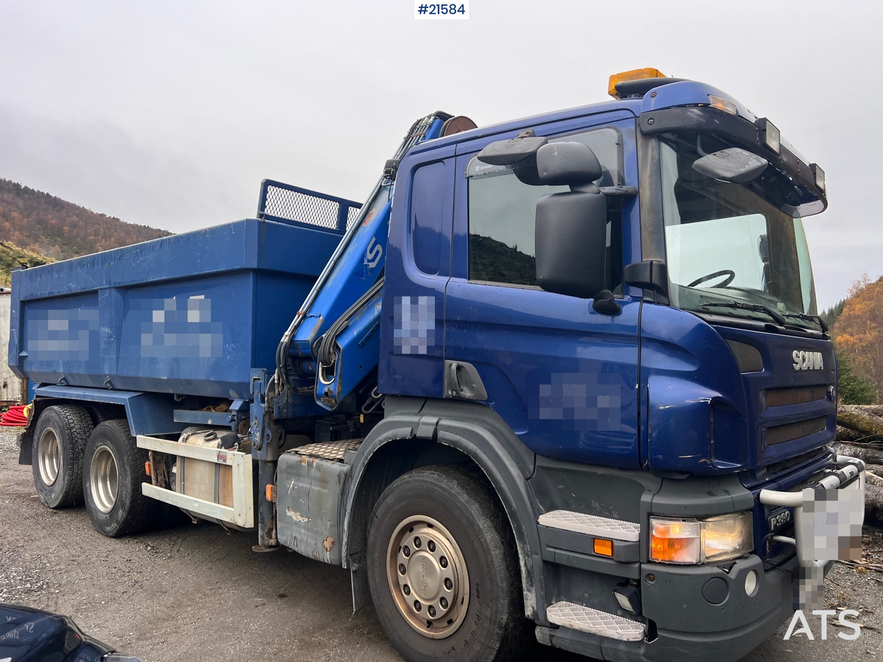 Scania P380 6x2 kranbil m/tipp, m/14t/ og m/Hiab kran - Camión grúa: foto 3 Scania P380 6x2 kranbil m/tipp, m/14t/ og m/Hiab kran - Camión grúa: foto 3