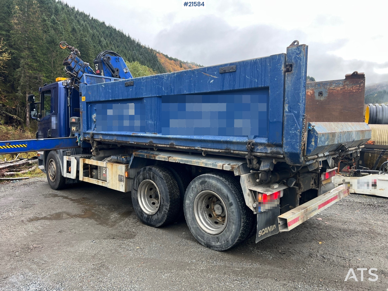 Scania P380 6x2 kranbil m/tipp, m/14t/ og m/Hiab kran - Camión grúa: foto 5 Scania P380 6x2 kranbil m/tipp, m/14t/ og m/Hiab kran - Camión grúa: foto 5