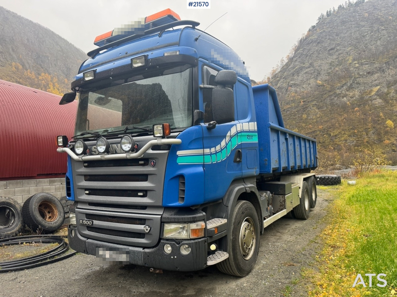 Scania R500 Krokbil m/ Kasse - Camión multibasculante: foto 1 Scania R500 Krokbil m/ Kasse - Camión multibasculante: foto 1