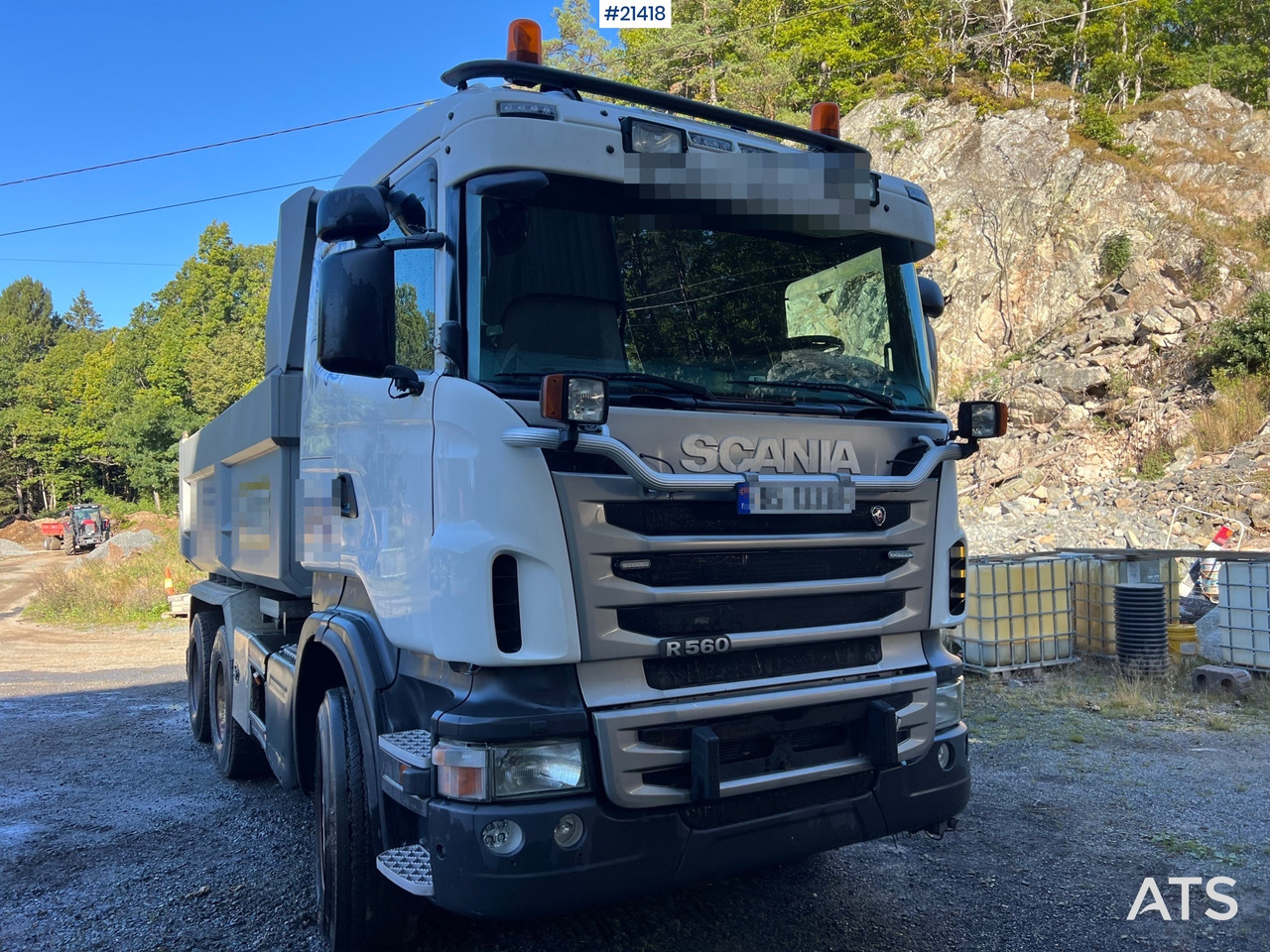Scania R560 Brøyterigget tippbil m/ brøytefeste - Camión volquete: foto 5 Scania R560 Brøyterigget tippbil m/ brøytefeste - Camión volquete: foto 5