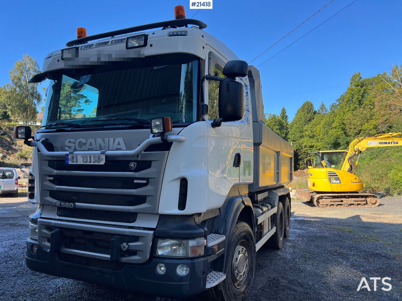 Scania R560 Brøyterigget tippbil m/ brøytefeste - Camión volquete: foto 3 Scania R560 Brøyterigget tippbil m/ brøytefeste - Camión volquete: foto 3