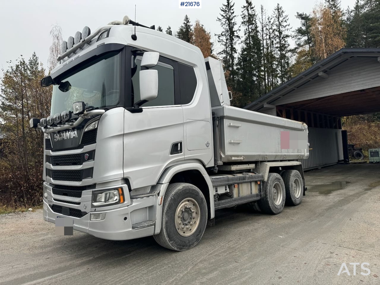 Scania R580 6x4 Brøyterigget Tippbil - Camión volquete: foto 2 Scania R580 6x4 Brøyterigget Tippbil - Camión volquete: foto 2