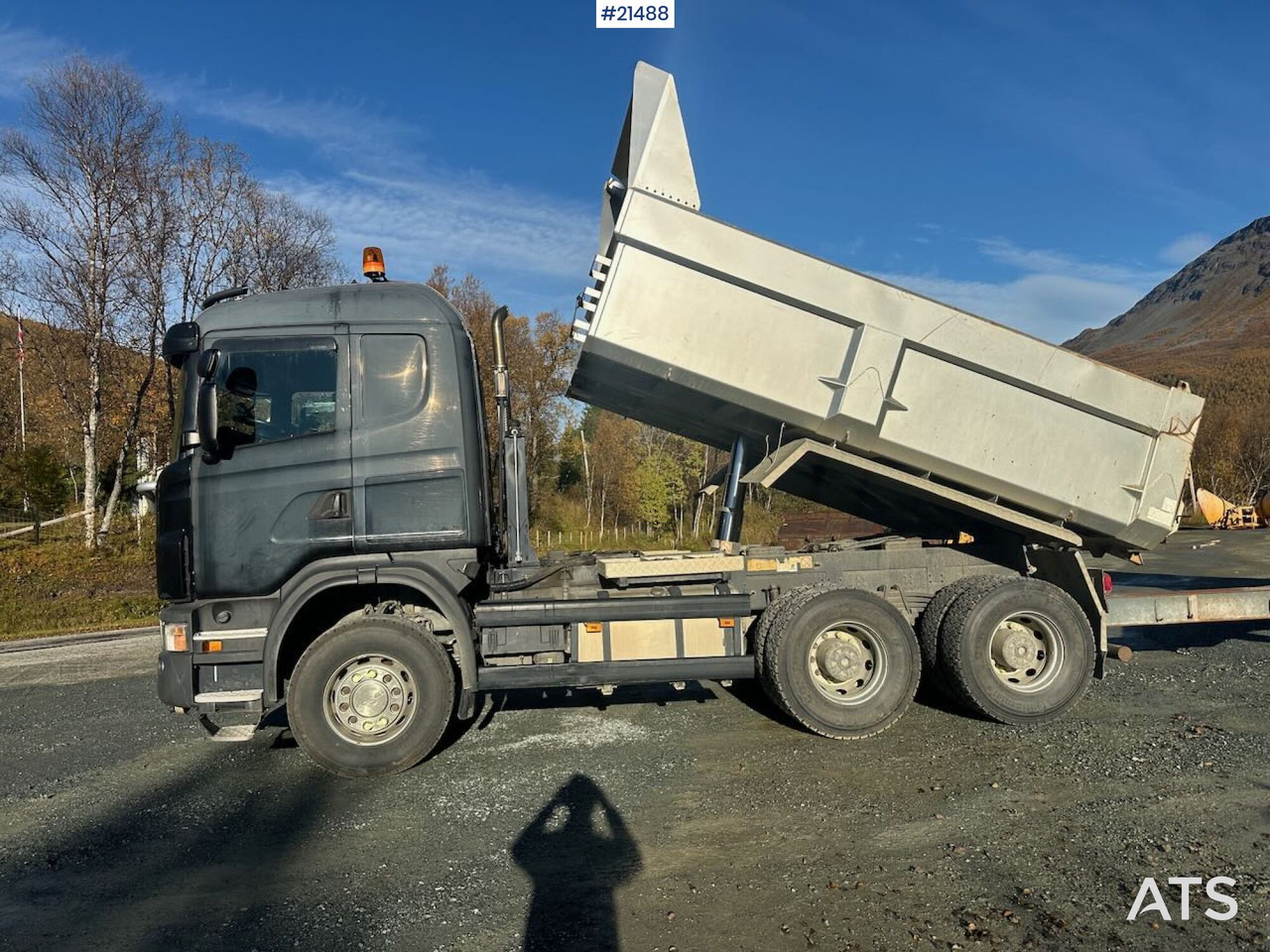 Scania Scania G480 6x4 brøyterigget tippbil - Camión volquete: foto 3 Scania Scania G480 6x4 brøyterigget tippbil - Camión volquete: foto 3
