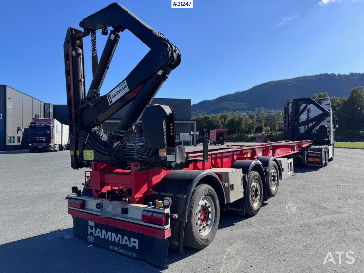 Hammar 160C - Semirremolque: foto 1 Hammar 160C - Semirremolque: foto 1