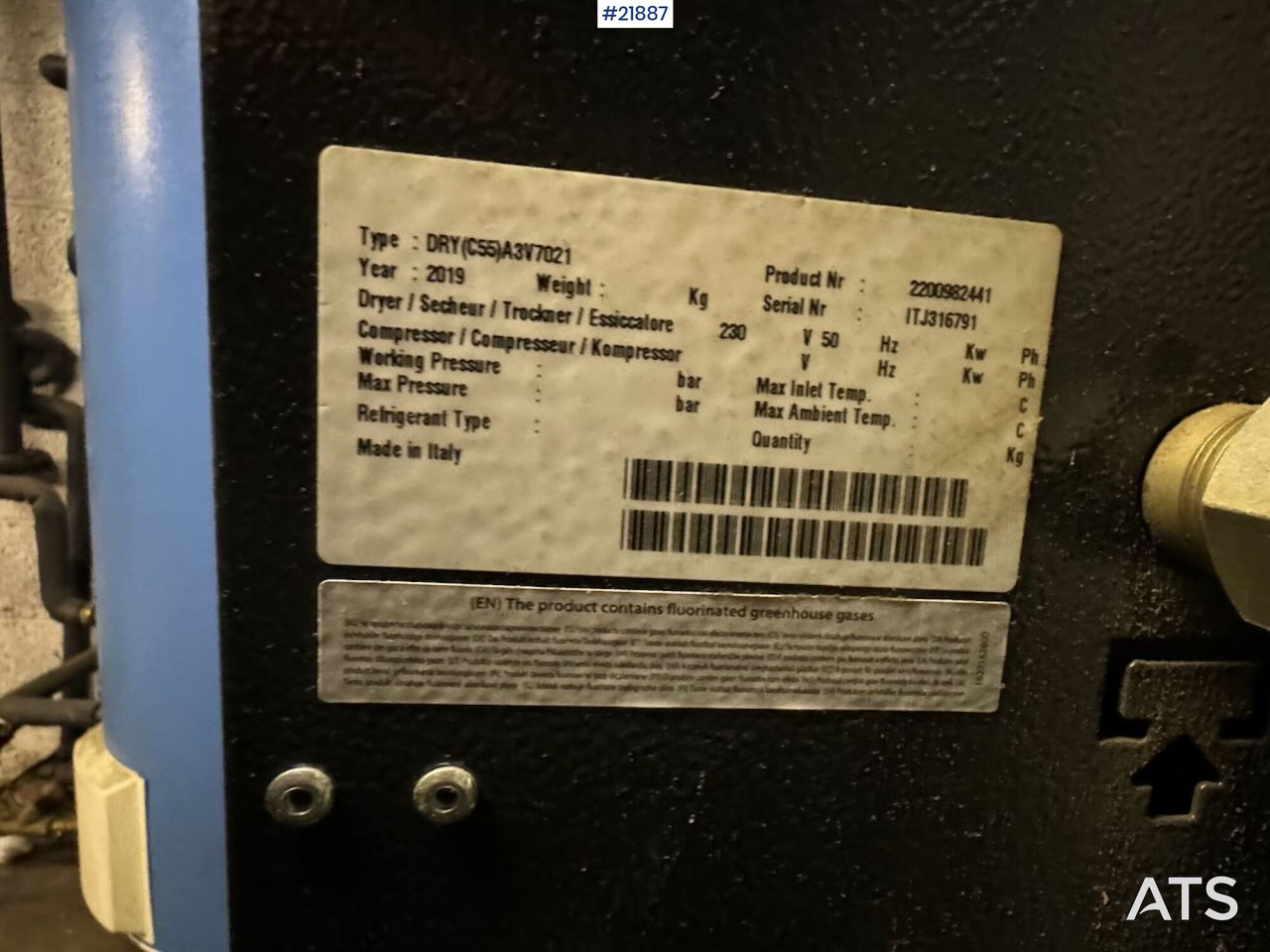 Spinn 7.5XE 500 - Compresor de aire: foto 2 Spinn 7.5XE 500 - Compresor de aire: foto 2