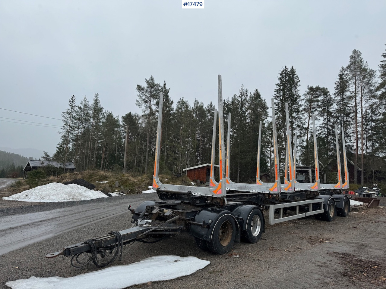 Trailer-Bygg Trailer-Bygg tømmerhenger - Remolque maderero: foto 2 Trailer-Bygg Trailer-Bygg tømmerhenger - Remolque maderero: foto 2