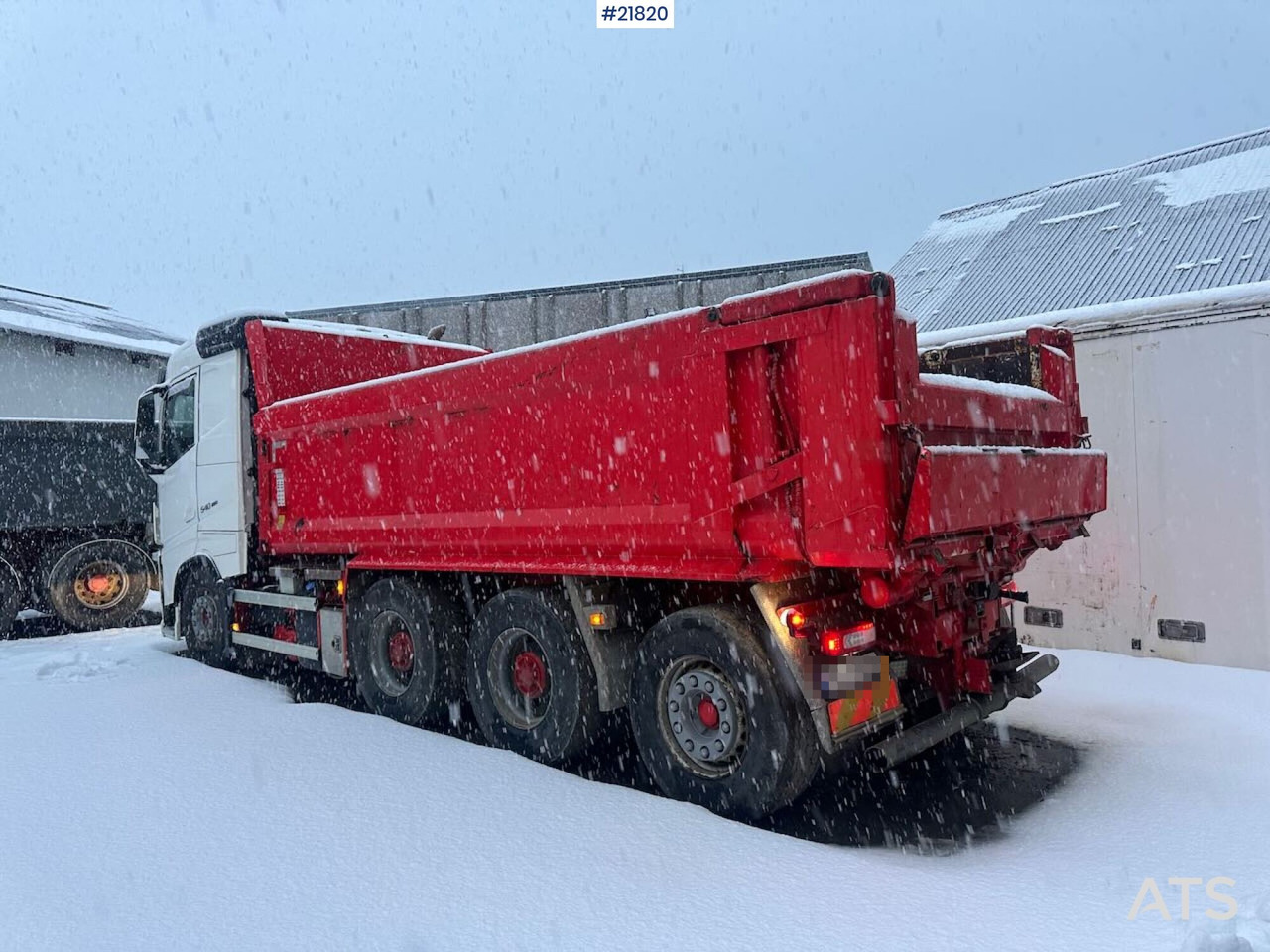 Volvo 2017 Volvo FH540 8x4 tippbil m/ ny dual clutch - Camión volquete: foto 4 Volvo 2017 Volvo FH540 8x4 tippbil m/ ny dual clutch - Camión volquete: foto 4