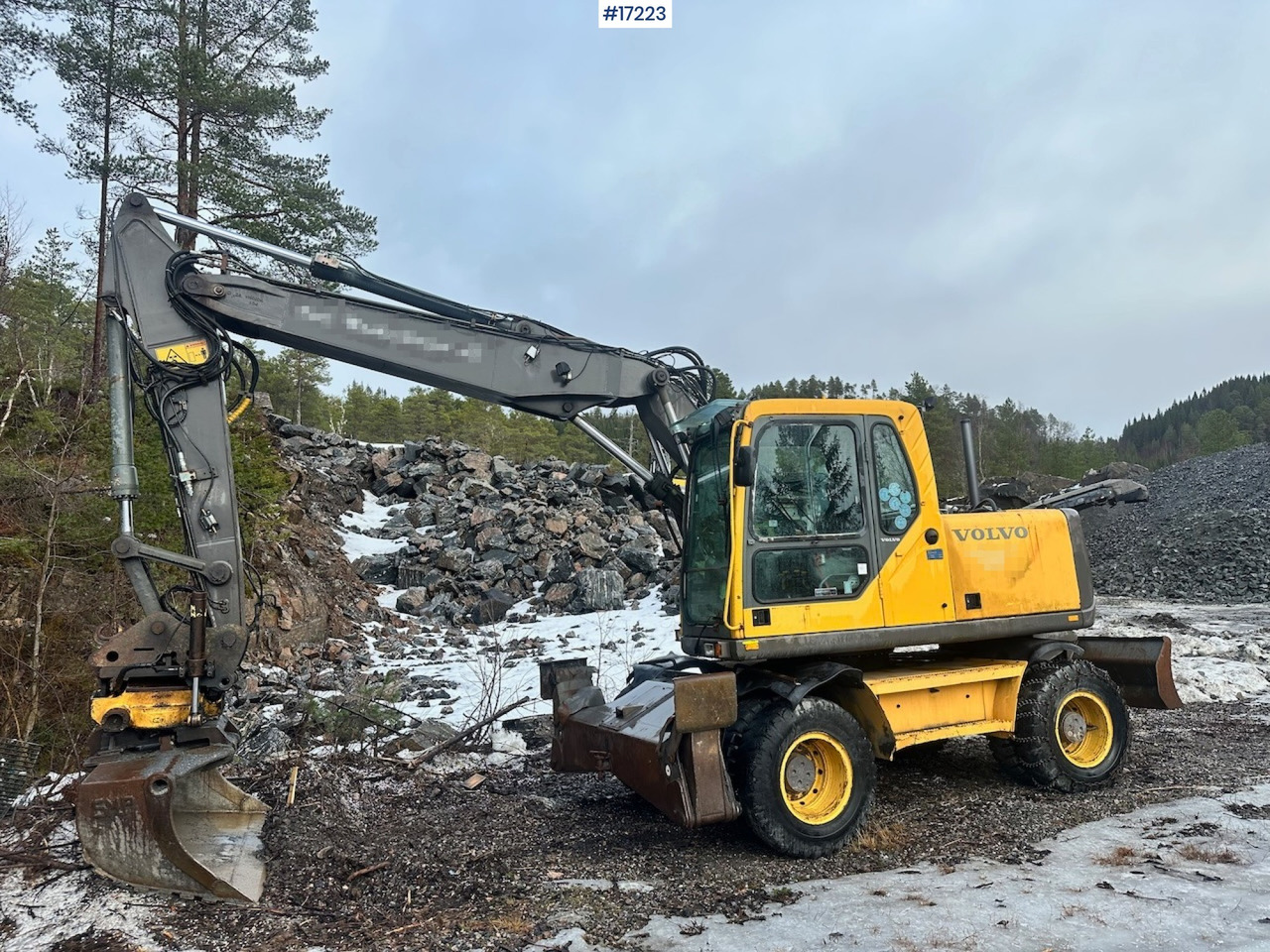 Volvo EW160B - Excavadora: foto 2 Volvo EW160B - Excavadora: foto 2