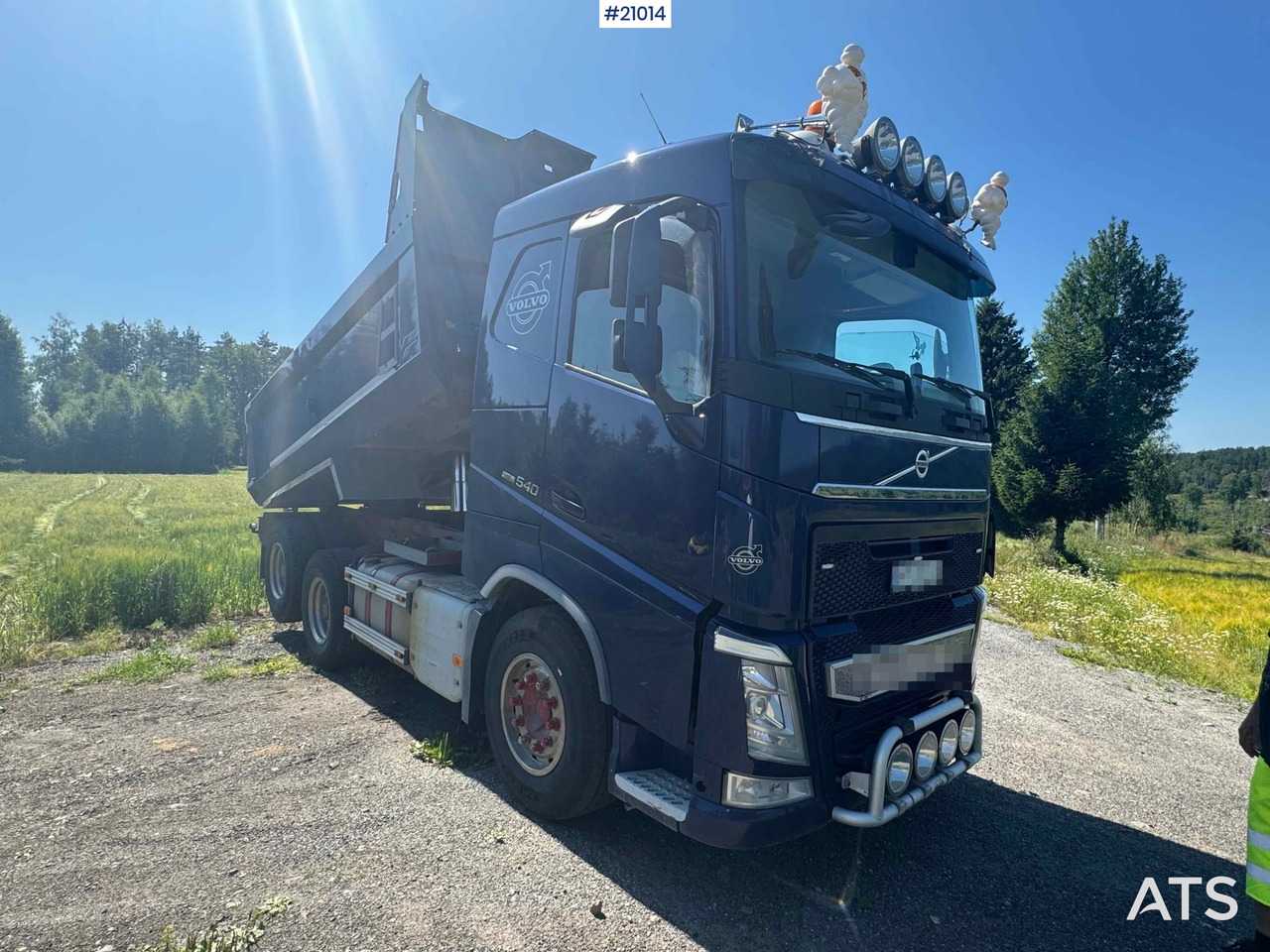 Volvo FH 540 6x4 tippbil. Nylig lakkert - Camión volquete: foto 5 Volvo FH 540 6x4 tippbil. Nylig lakkert - Camión volquete: foto 5