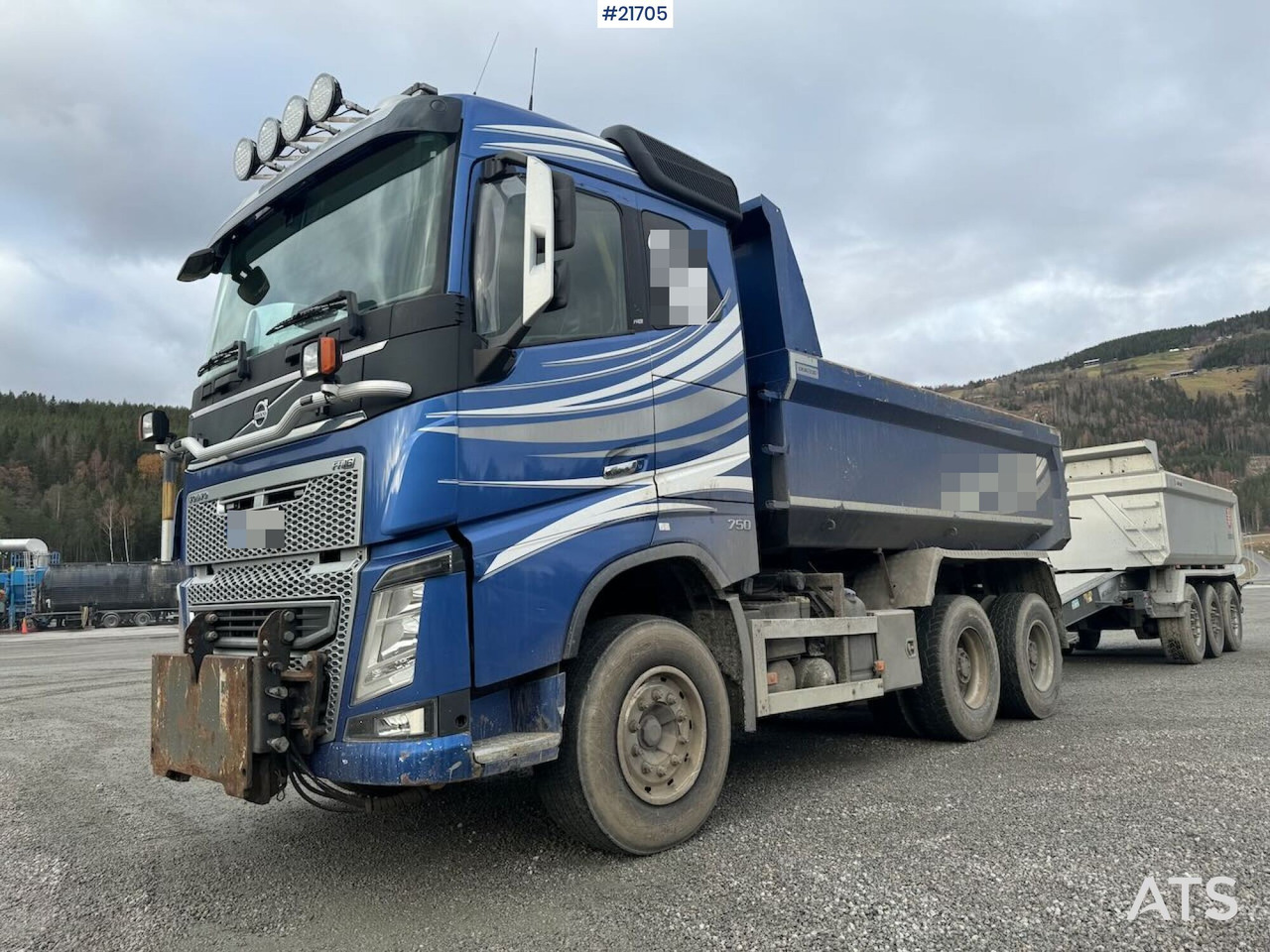 Volvo Fh16 6x4 Brøyterigget Tippbil SE VIDEO - Camión volquete: foto 1 Volvo Fh16 6x4 Brøyterigget Tippbil SE VIDEO - Camión volquete: foto 1