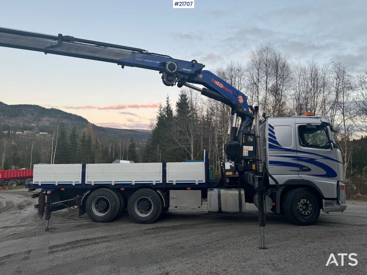 Volvo Fh16 6x4 Kranbil m/ 40 t/m PM Kran med Vinsj. Lav km-stand! - Camión grúa: foto 4 Volvo Fh16 6x4 Kranbil m/ 40 t/m PM Kran med Vinsj. Lav km-stand! - Camión grúa: foto 4