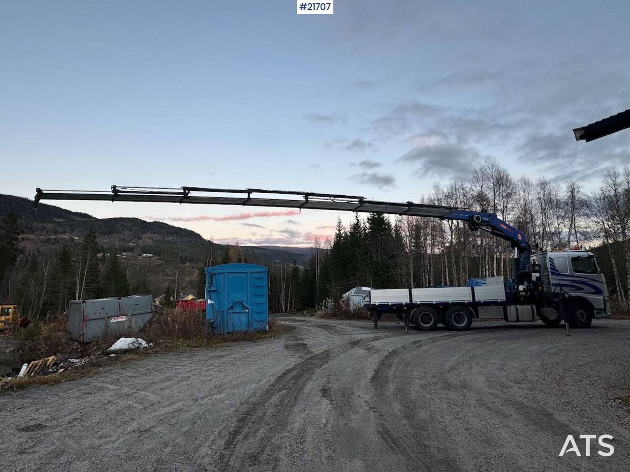 Volvo Fh16 6x4 Kranbil m/ 40 t/m PM Kran med Vinsj. Lav km-stand! - Camión grúa: foto 2 Volvo Fh16 6x4 Kranbil m/ 40 t/m PM Kran med Vinsj. Lav km-stand! - Camión grúa: foto 2