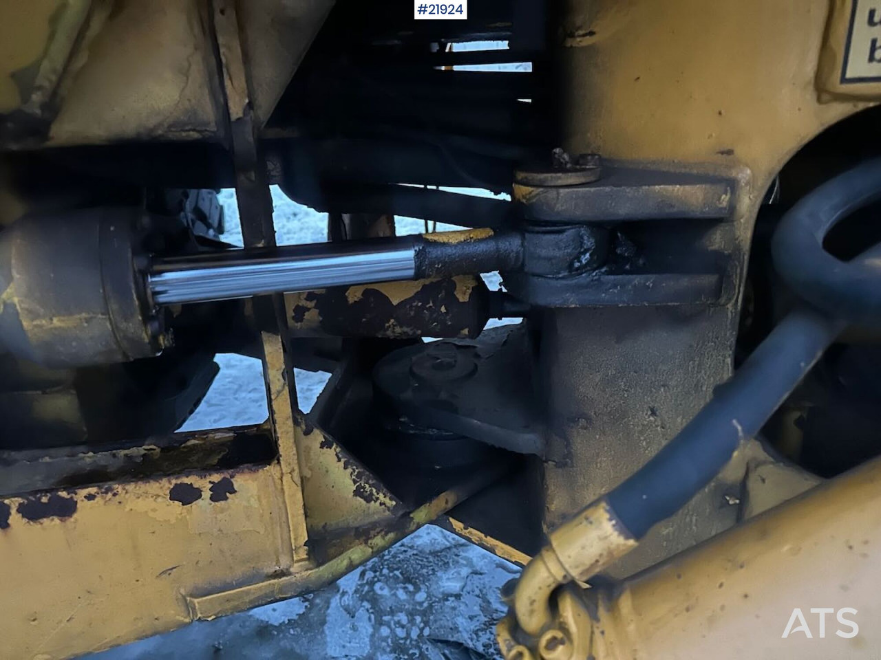 Cargadora de ruedas Volvo L70 hjullaster med klappvinge, pallegafler og planeringsskuffe: foto 17