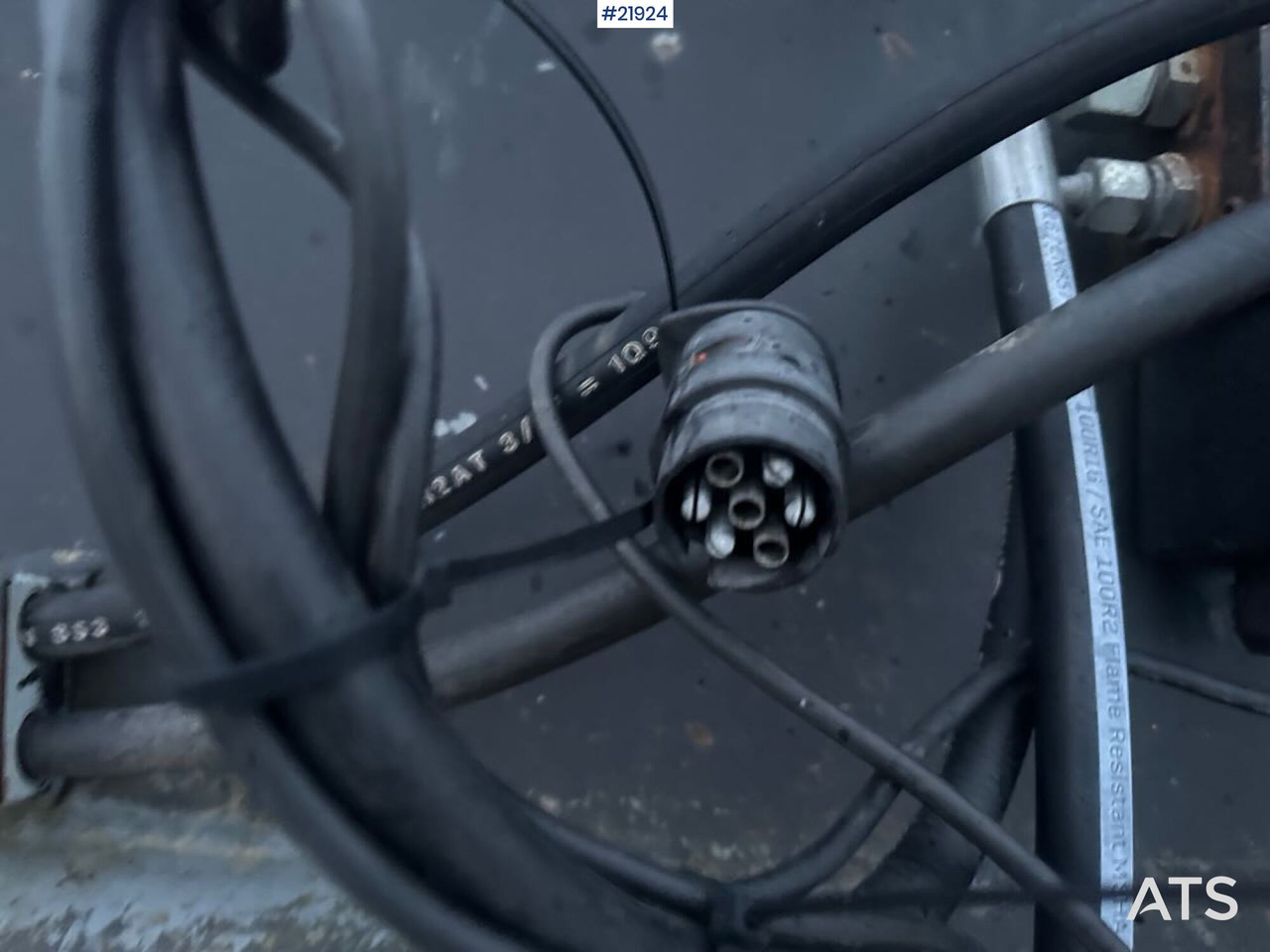 Cargadora de ruedas Volvo L70 hjullaster med klappvinge, pallegafler og planeringsskuffe: foto 38