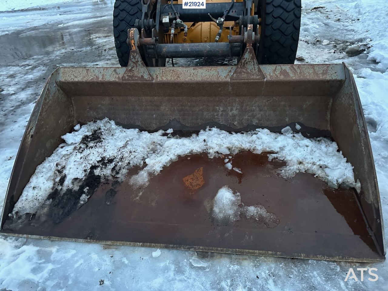 Cargadora de ruedas Volvo L70 hjullaster med klappvinge, pallegafler og planeringsskuffe: foto 8