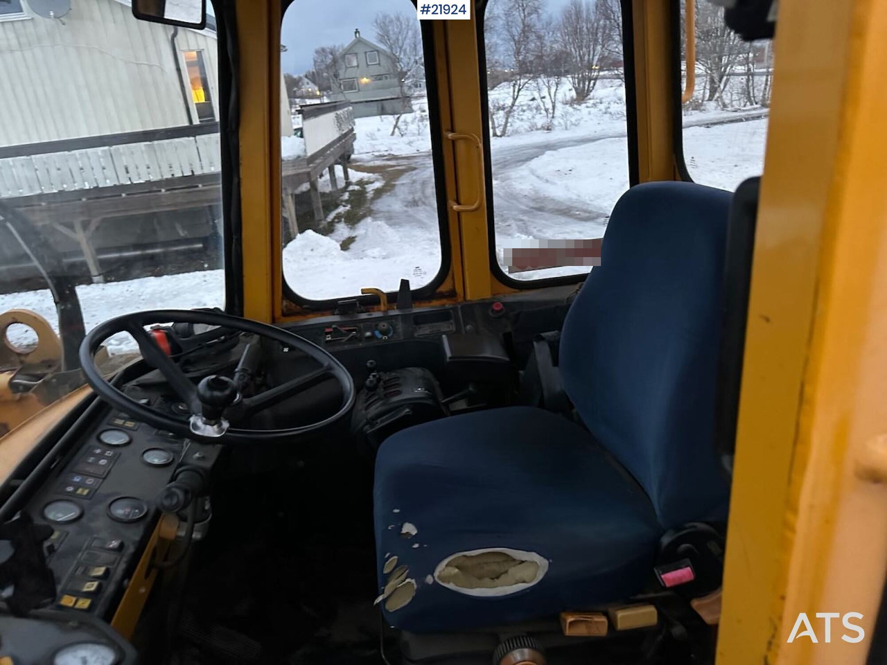 Cargadora de ruedas Volvo L70 hjullaster med klappvinge, pallegafler og planeringsskuffe: foto 20