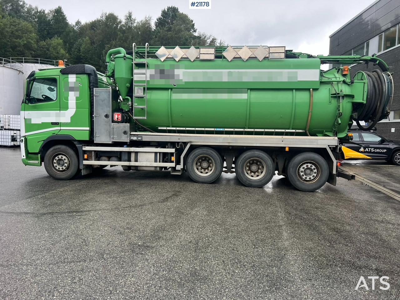 Volvo fh500 8x4 Slamsuger m/ 2010 Inter consult påbygg - Limpieza de alcantarillado: foto 5 Volvo fh500 8x4 Slamsuger m/ 2010 Inter consult påbygg - Limpieza de alcantarillado: foto 5